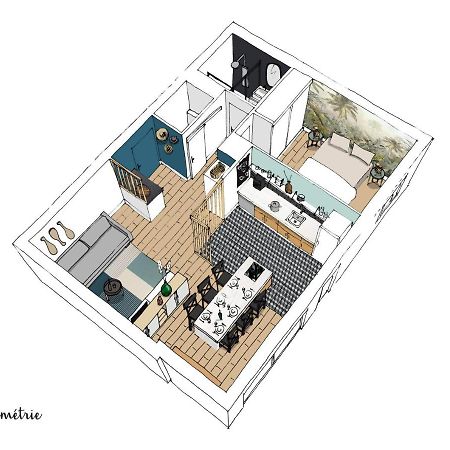 Ilunabarra - Appartement Calme, Vue Mer, Parking - Wifi ซีบูร์ ภายนอก รูปภาพ