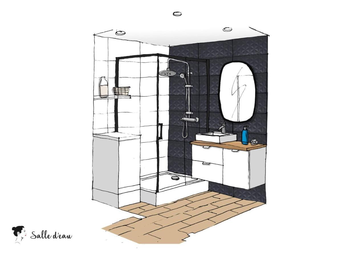 Ilunabarra - Appartement Calme, Vue Mer, Parking - Wifi ซีบูร์ ภายนอก รูปภาพ