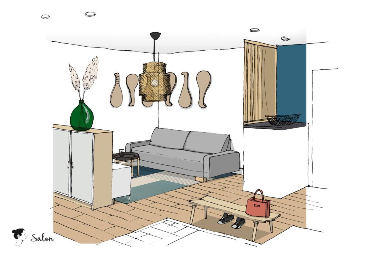 Ilunabarra - Appartement Calme, Vue Mer, Parking - Wifi ซีบูร์ ภายนอก รูปภาพ