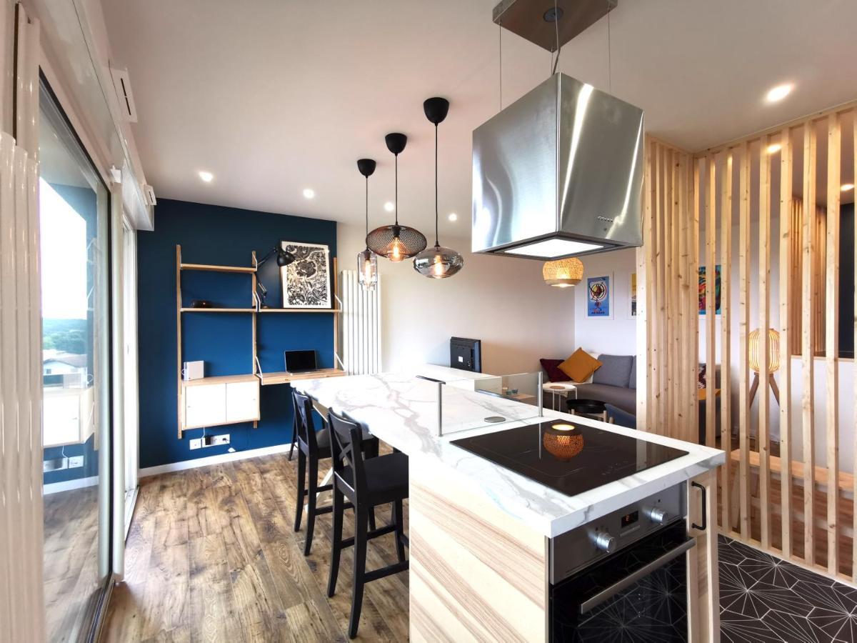 Ilunabarra - Appartement Calme, Vue Mer, Parking - Wifi ซีบูร์ ภายนอก รูปภาพ