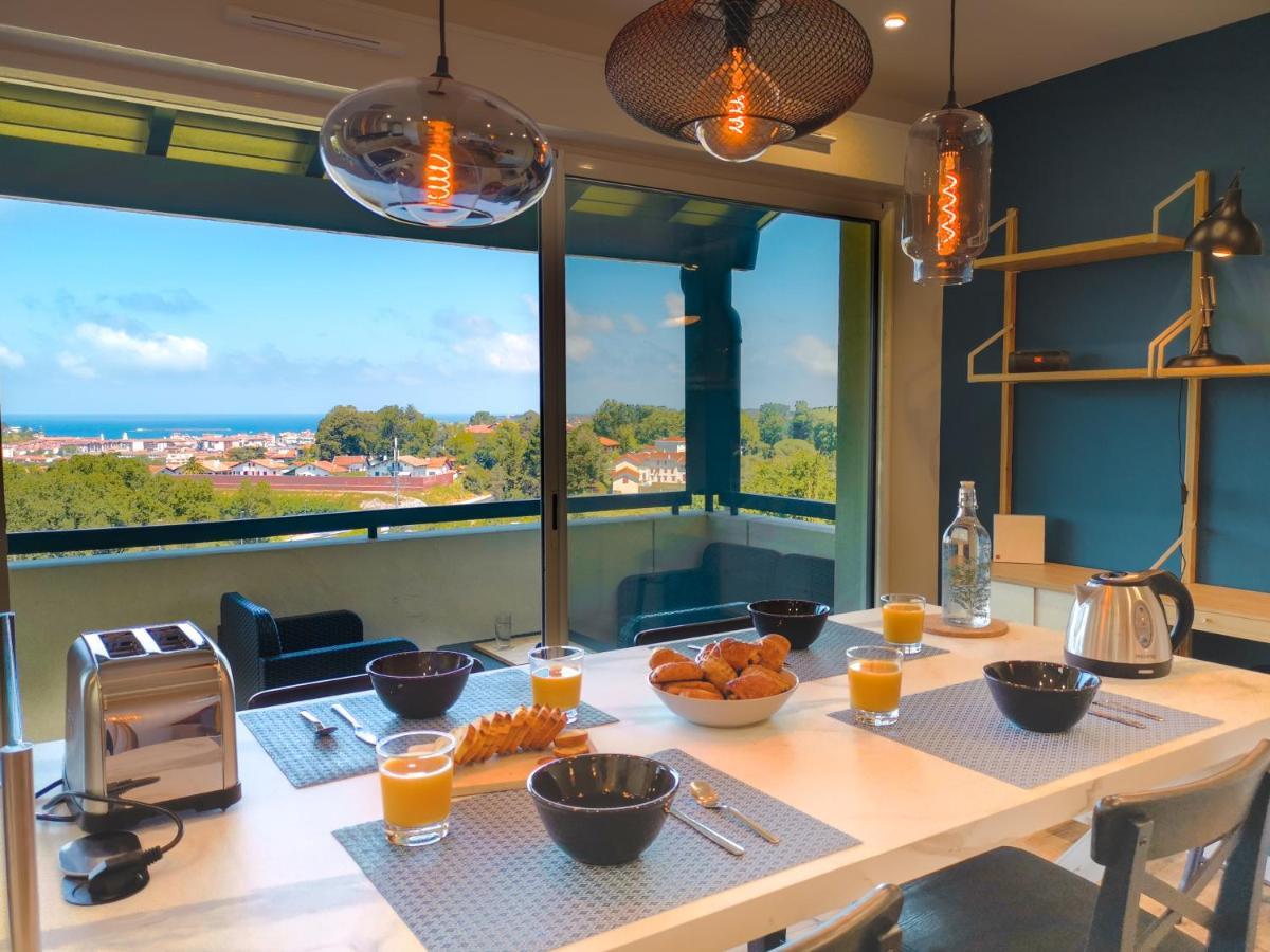 Ilunabarra - Appartement Calme, Vue Mer, Parking - Wifi ซีบูร์ ภายนอก รูปภาพ